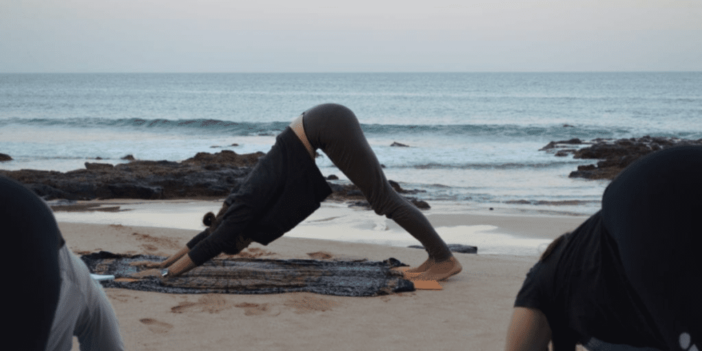 Shapedays healing retreat yoga on the beach